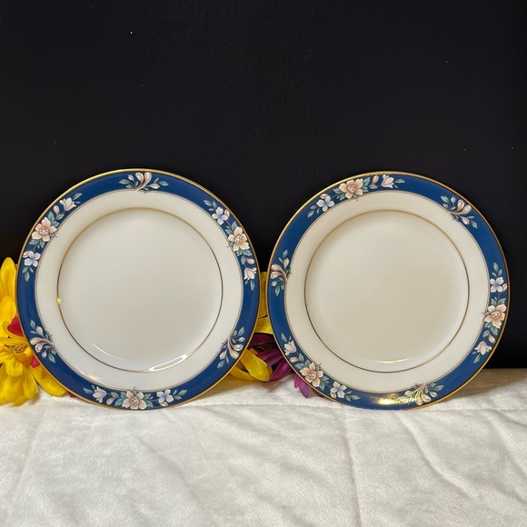2 Vintage “Legendary” By Noritake PRESCOTT 3880 Bread & Butter Plates 6.5" - Picture 1 of 11
